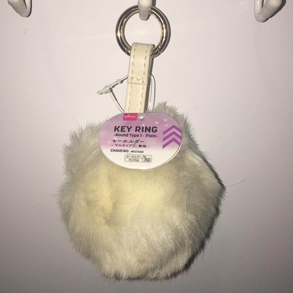 Key Ring / Round Keychain